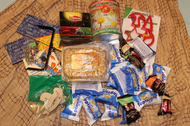 Чудо посылочка от звёздочки!!!!!!!