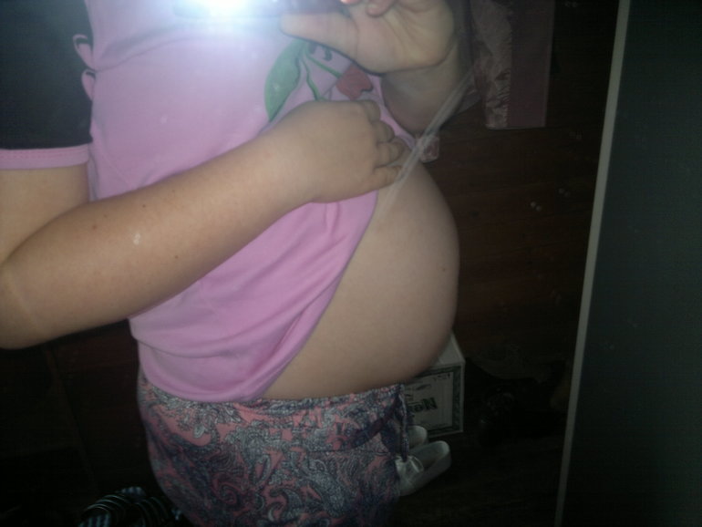 как вы думаете большой для 31 недели животик??