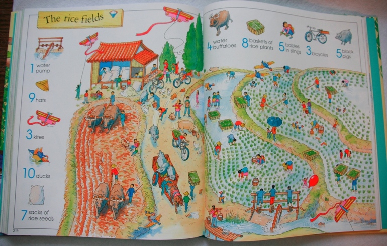 Thousands of Things to Spot от Usborne много фото