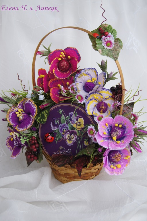 Корзина с чаем.