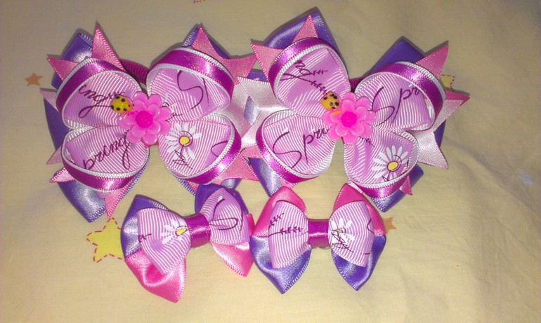 Бантики ручной работы