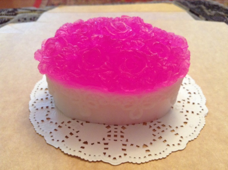 Первый опыт мыловарения)))