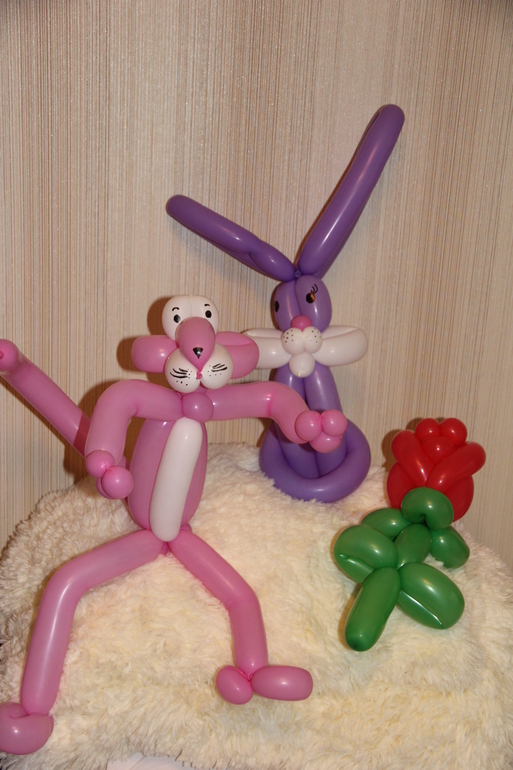 Фигуры из шаров, букеты из конфет, мыло ручной работы