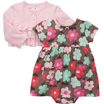 Платье-песочник+болеро Carters