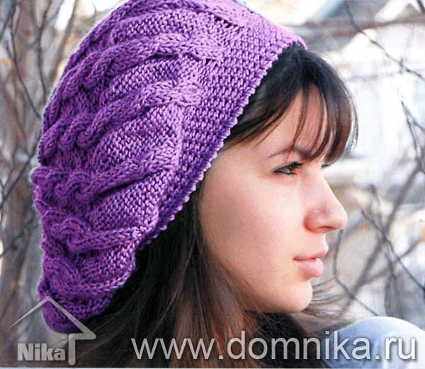 моя первая в жизни работа спицами+ вопрос про бирет