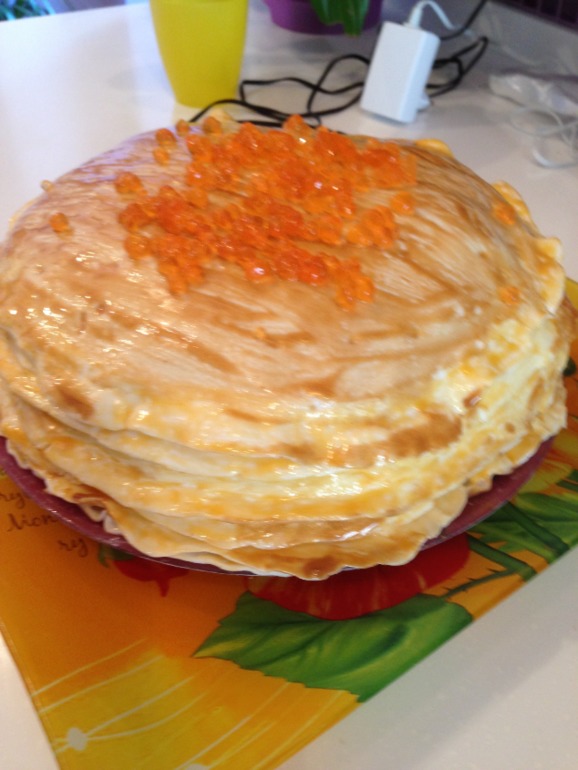 Последние тортики новичка)))