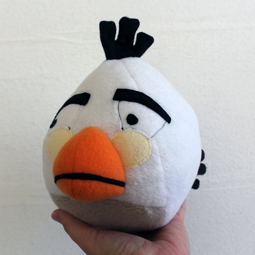 ''Angry Birds'' Plush Pattern ( Red )