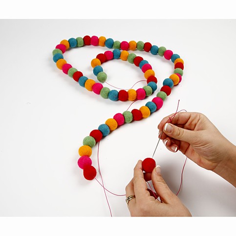 Елка из фетра