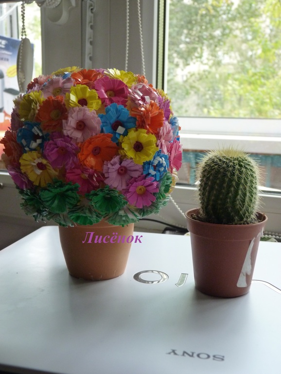 Цветочный шарик.....