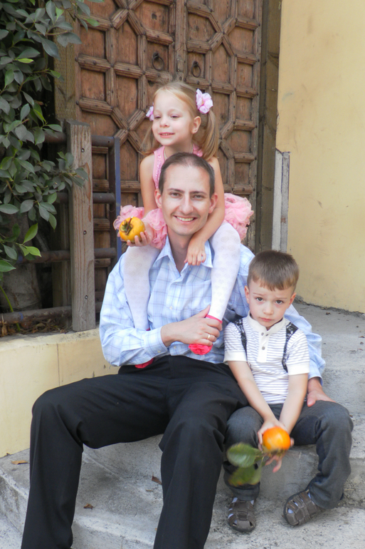 наши малыши и папа, папочка!!!