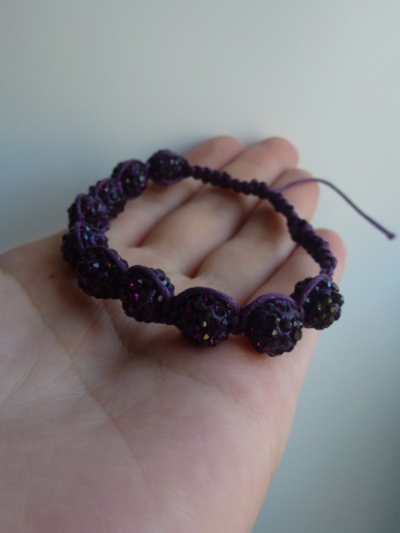 мои первые браслетики "шамбала"