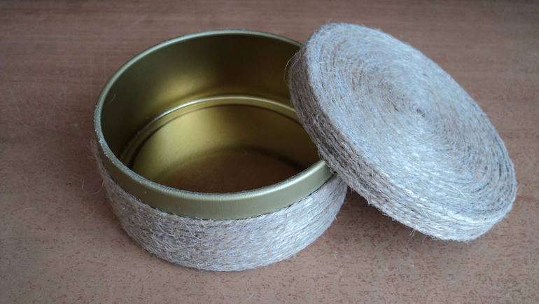 Вторая жизнь жестяной баночки