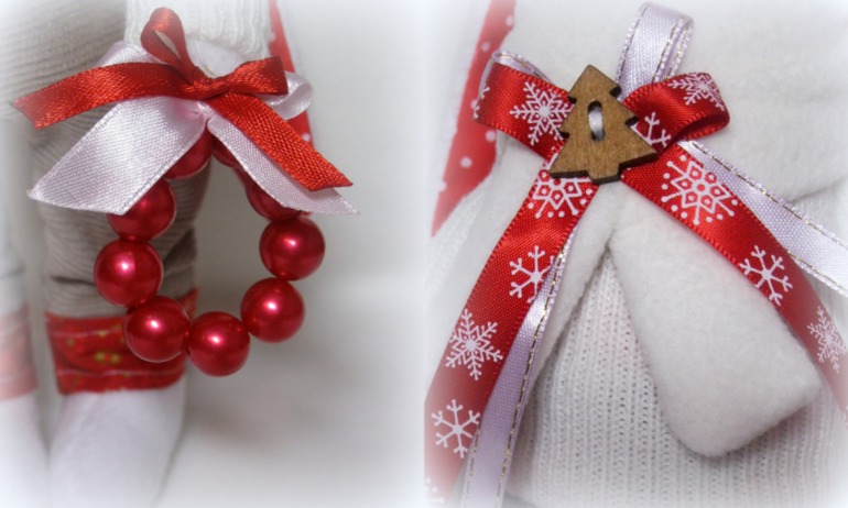 Новогодний зайка.