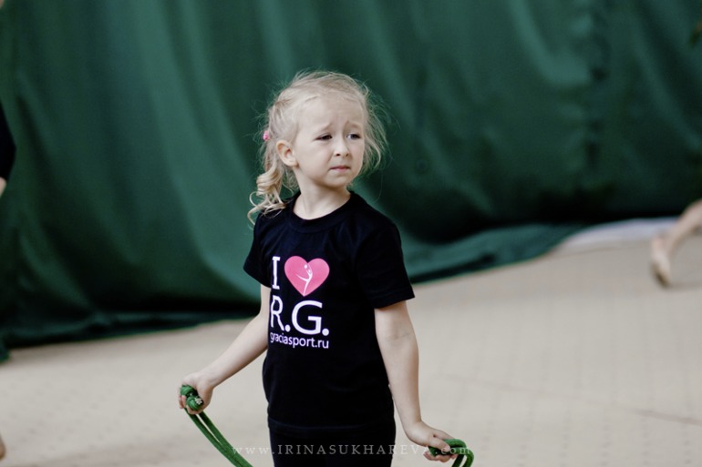 Тренировка по художественной гимнастике. Часть 2.