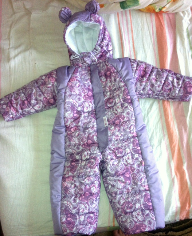 Зимний комбез - моя первая работа