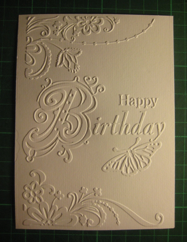 Обменяюсь вырубкой и тиснением.