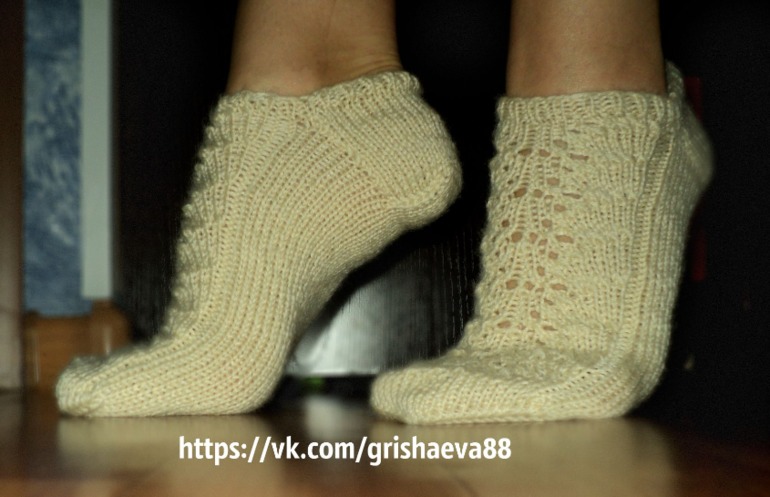 ажурные носочки