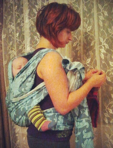 Слинг и вязание