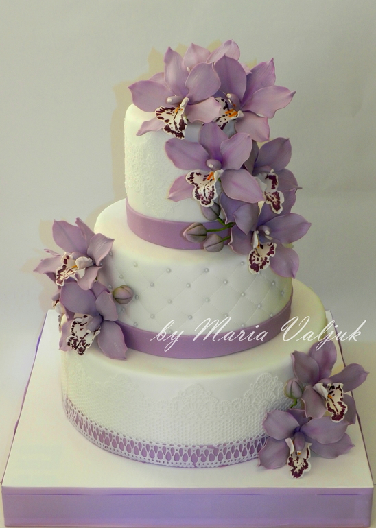 Свадебный с орхидеями..