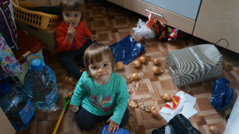 Полтора года (много фото)