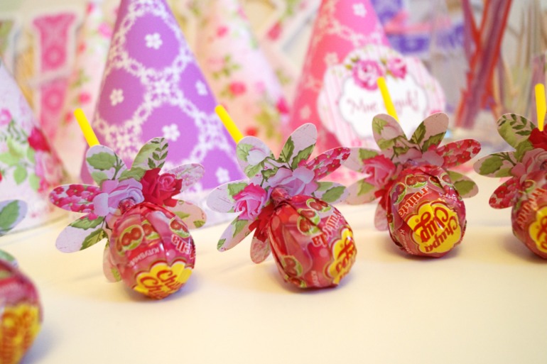 Нежный шебби набор для годовасия Ники