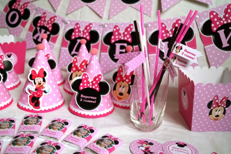 День рожения с Минни Маус