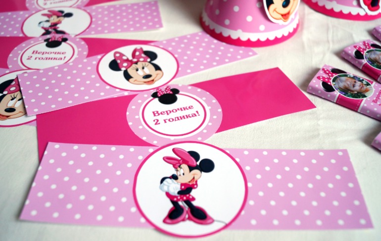 День рожения с Минни Маус