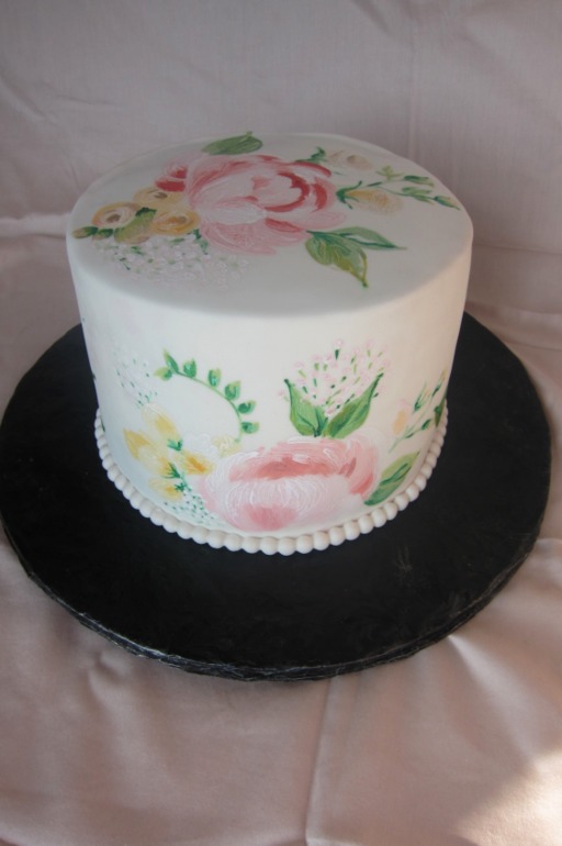 торт с розами 3.6 кг.