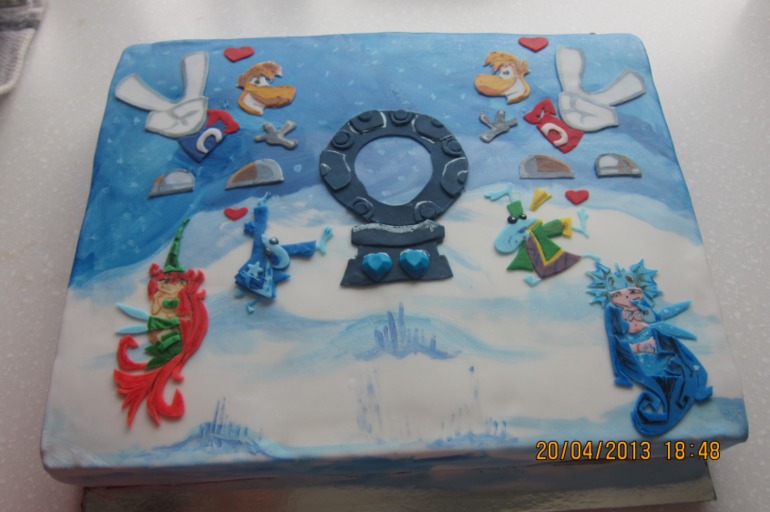 тортик для фанатов игры RAYMAN