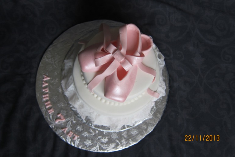 тортик для балерины