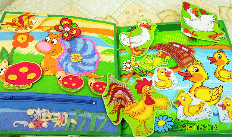 Книжка-развивашка