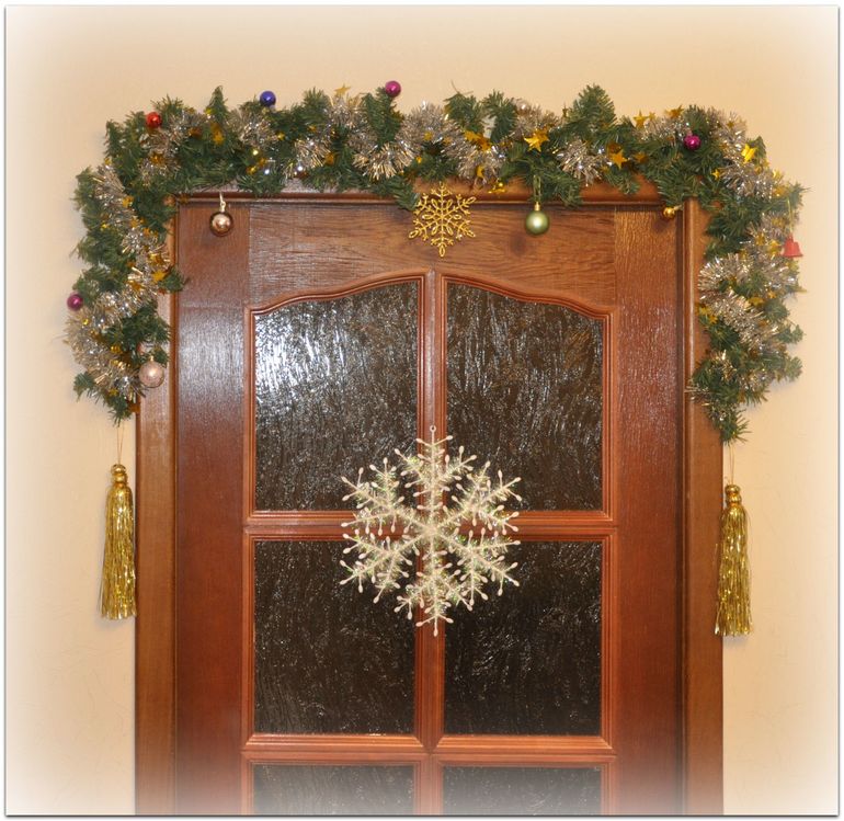 Ну, и наше новогоднее украшение квартиры!