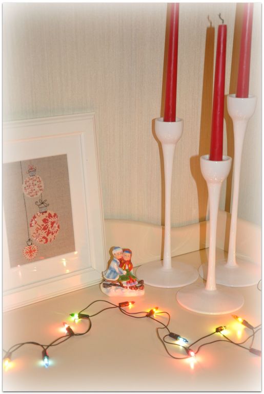 Ну, и наше новогоднее украшение квартиры!