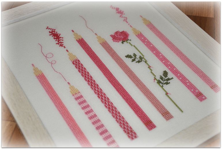 Карандаши и роза, Казуко Аоки