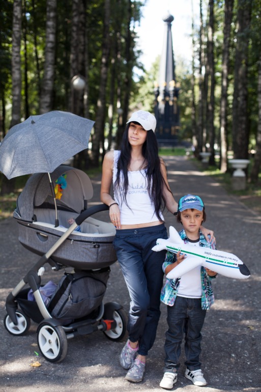 Stokke Crusi. и в зимнем прикиде)