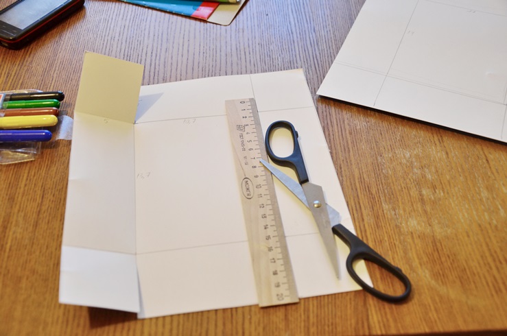 Картонная игра в дорогу "Рыбалка"