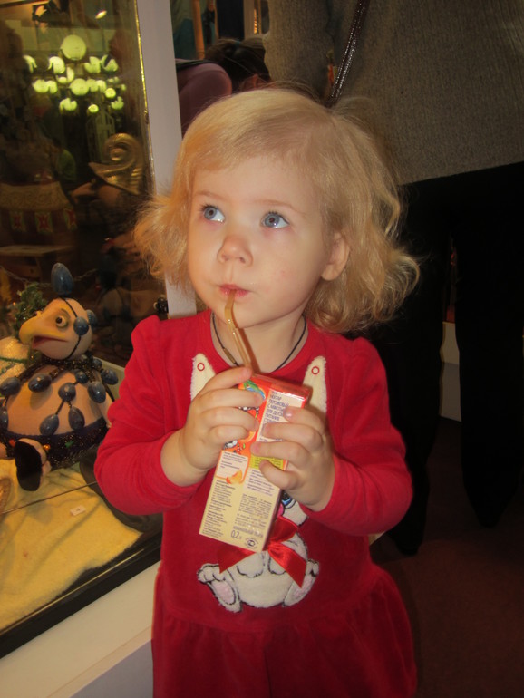 Наше первый поход в театр