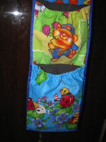 Кармашки в садик:) Долгострой:)