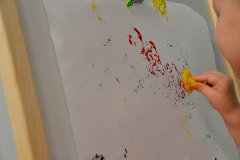 Рисуем овощами и фруктами