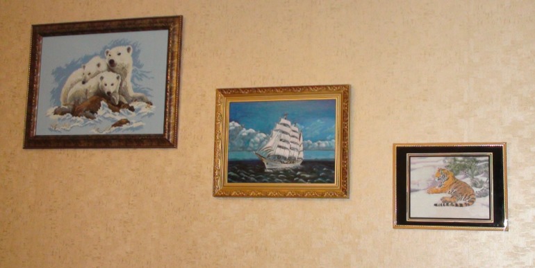 Работы моих родителей. Хвастаюсь )))