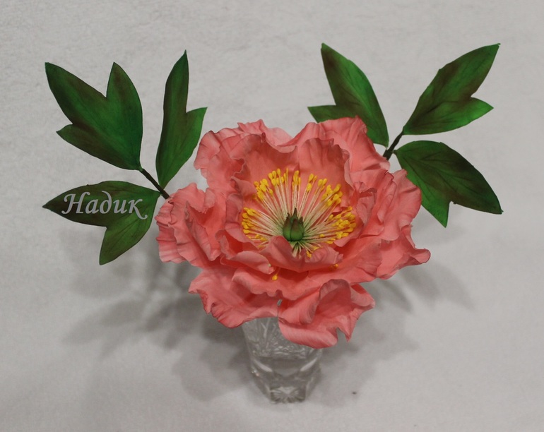 Мои цветочки с курсов ))