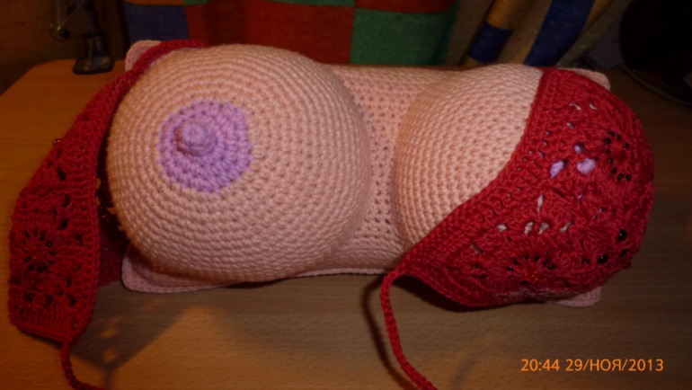 подушка грудь 18+