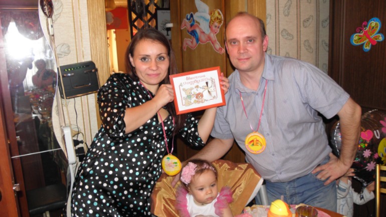 Годовасие Евангелины.Много фоток)