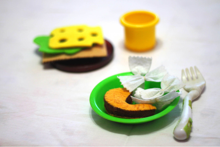 Фетровая еда