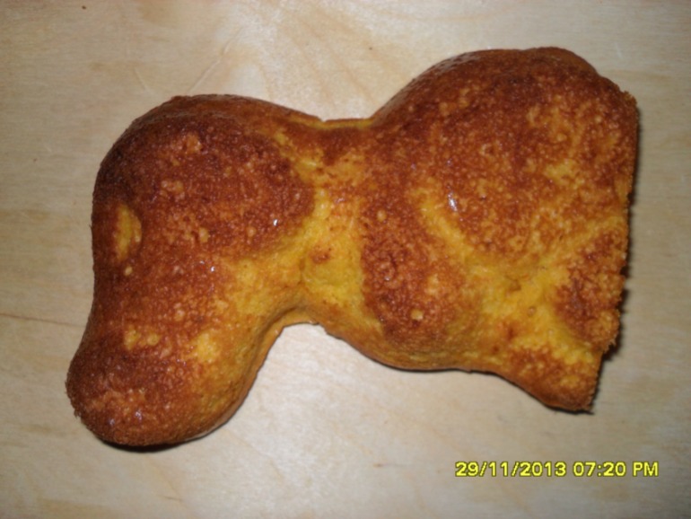 Морковный кекс