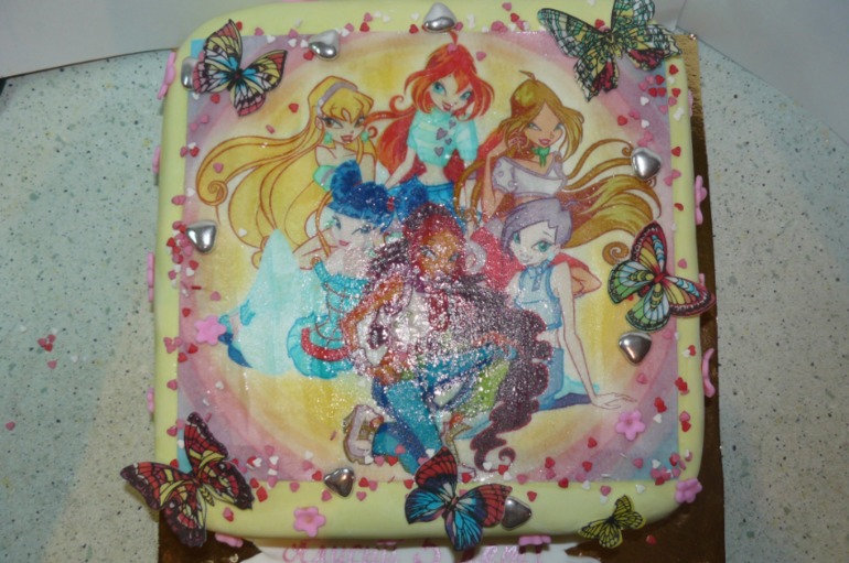 Винкс,фото-торт