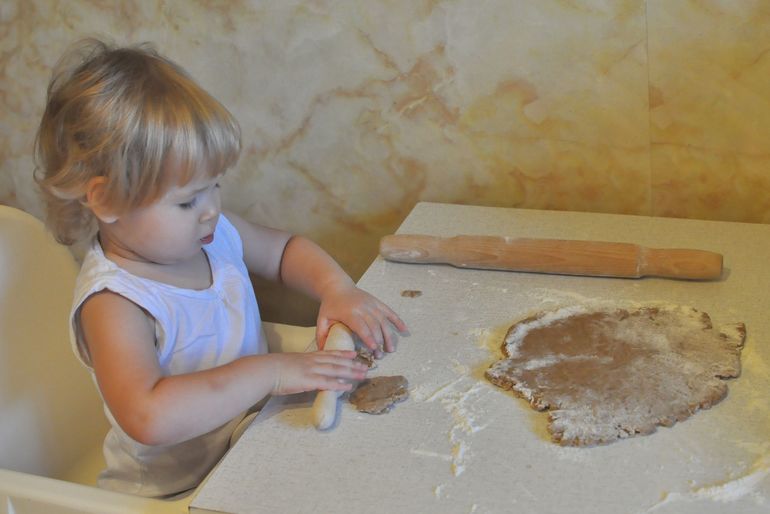 Как мы готовили чешское имбирное печенье...