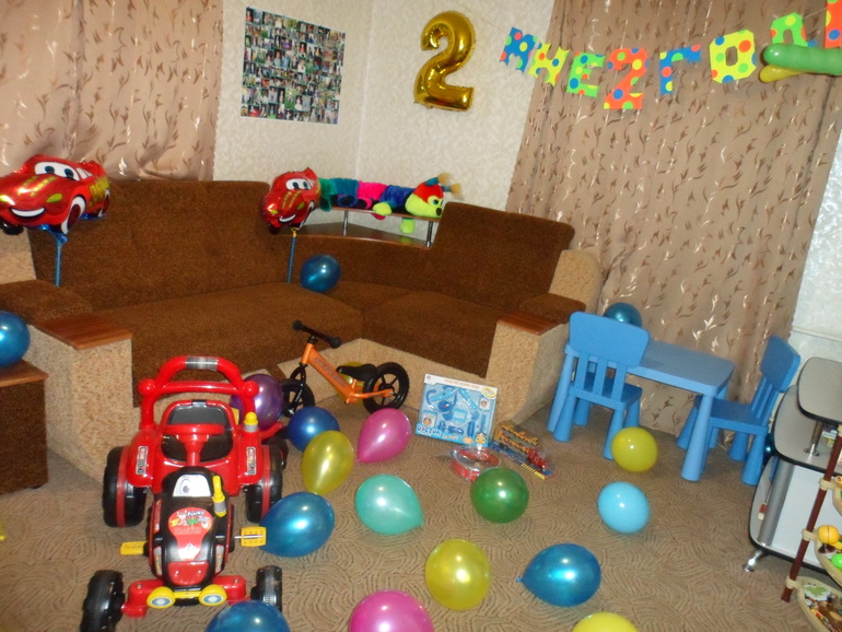 Утро уже двухлетнего мальчишки!!!