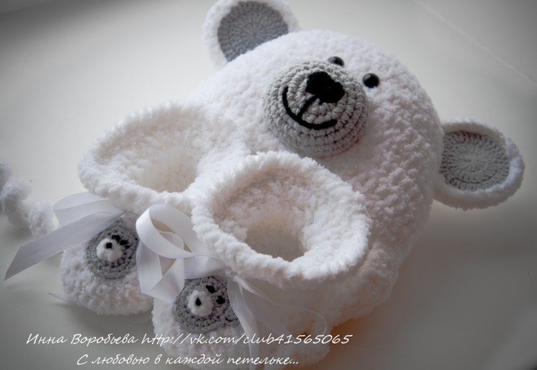 Комплект "Полярный мишка"