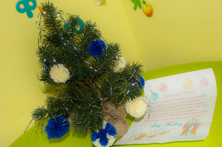 Уютная елочка или сюрприз от Деда Мороза